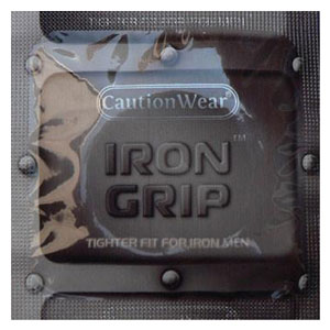 Caution Wear Iron Grip